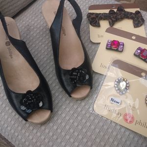 Size 7.5 Lindsay Phillips Interchangeable Wedges